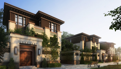 Jinshi building materials, a villa project in Jiangxi