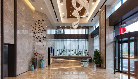 Guiyang hotel lobby